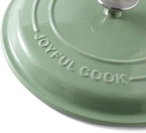 Enamelled Cast Iron Dutch Oven - Image 6