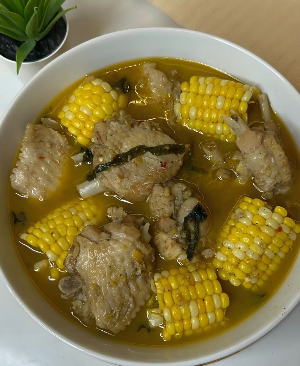 Turkey & Corn pepper soup