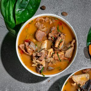 Assorted meat pepper soup