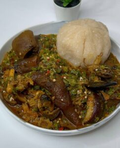 Joyful cook Okra soup