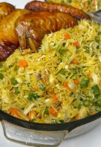 Fish fried rice