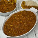 Stewed Beans and Plantain
