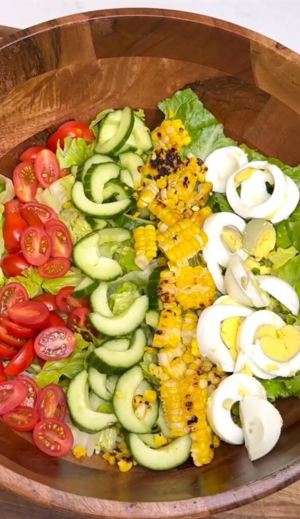 Salmon avocado salad
