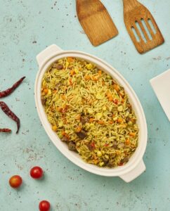 Beef and Vegetable fried rice