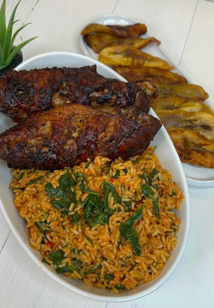 Nigerian Vegetable Jollof Rice