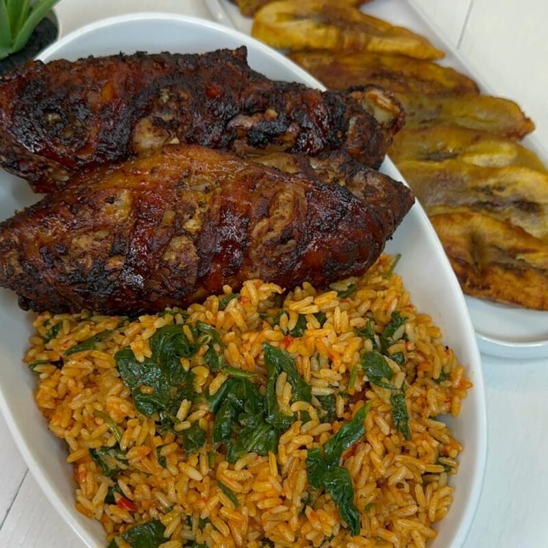 Nigerian Jollof Rice Recipe (5-Step Party Favorite with Chicken)