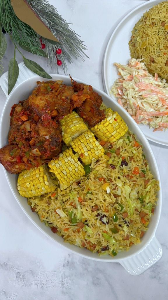 Christmas fried rice