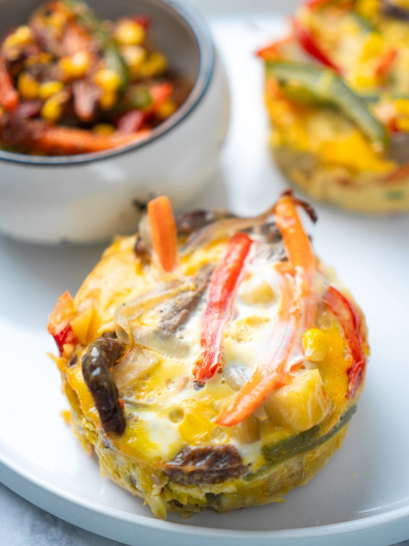 Baked Yam and Egg Cups (With Beef & Veggies)