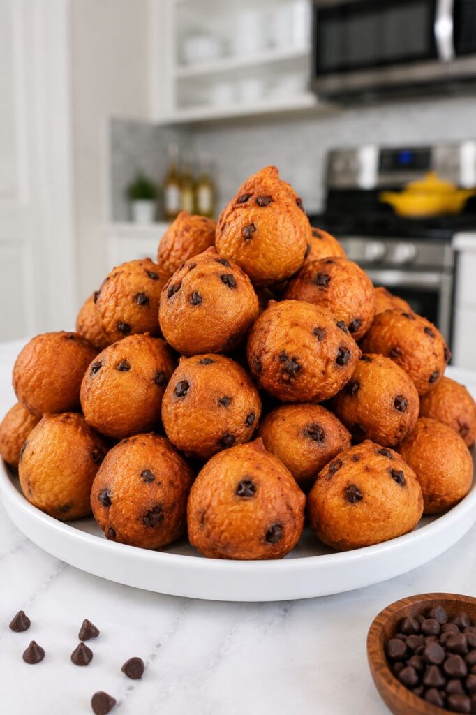 Chocolate Chip Yogurt Puff Puff
