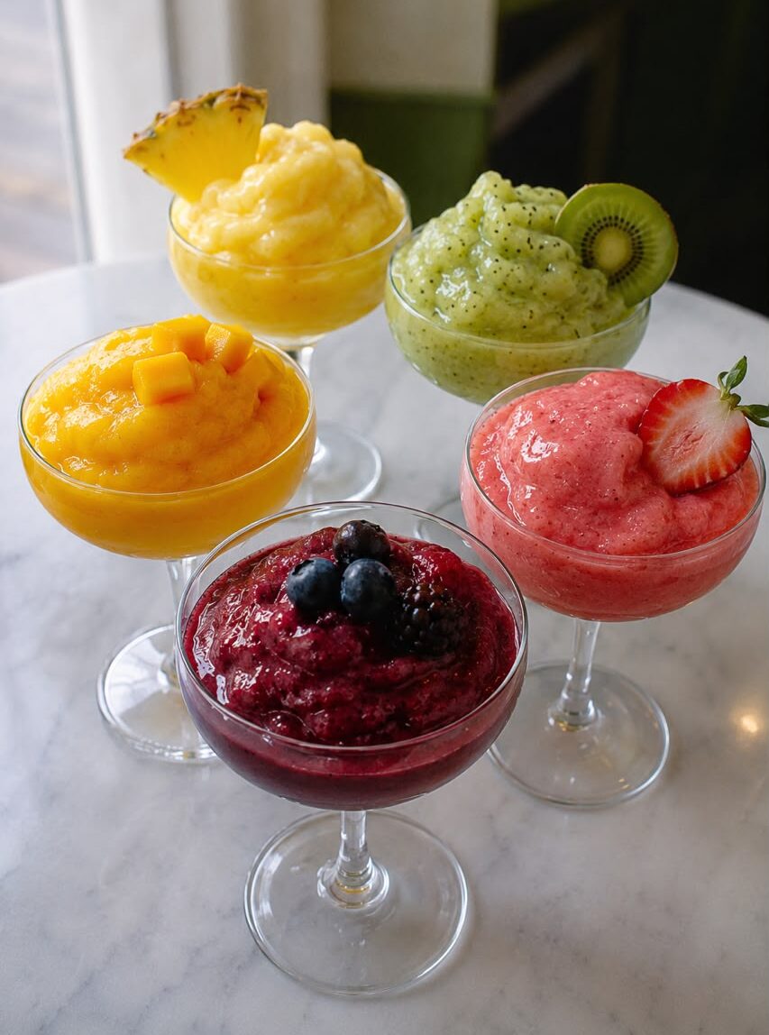 Fresh Fruit Sorbet (No Artificial Flavors)
